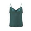 summer women sexy evening bold green Off The Shoulder plain loose tops