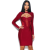 Women Dress manufacturers Wholesale Clothes Bustier Long Sleeve Bandage Dress